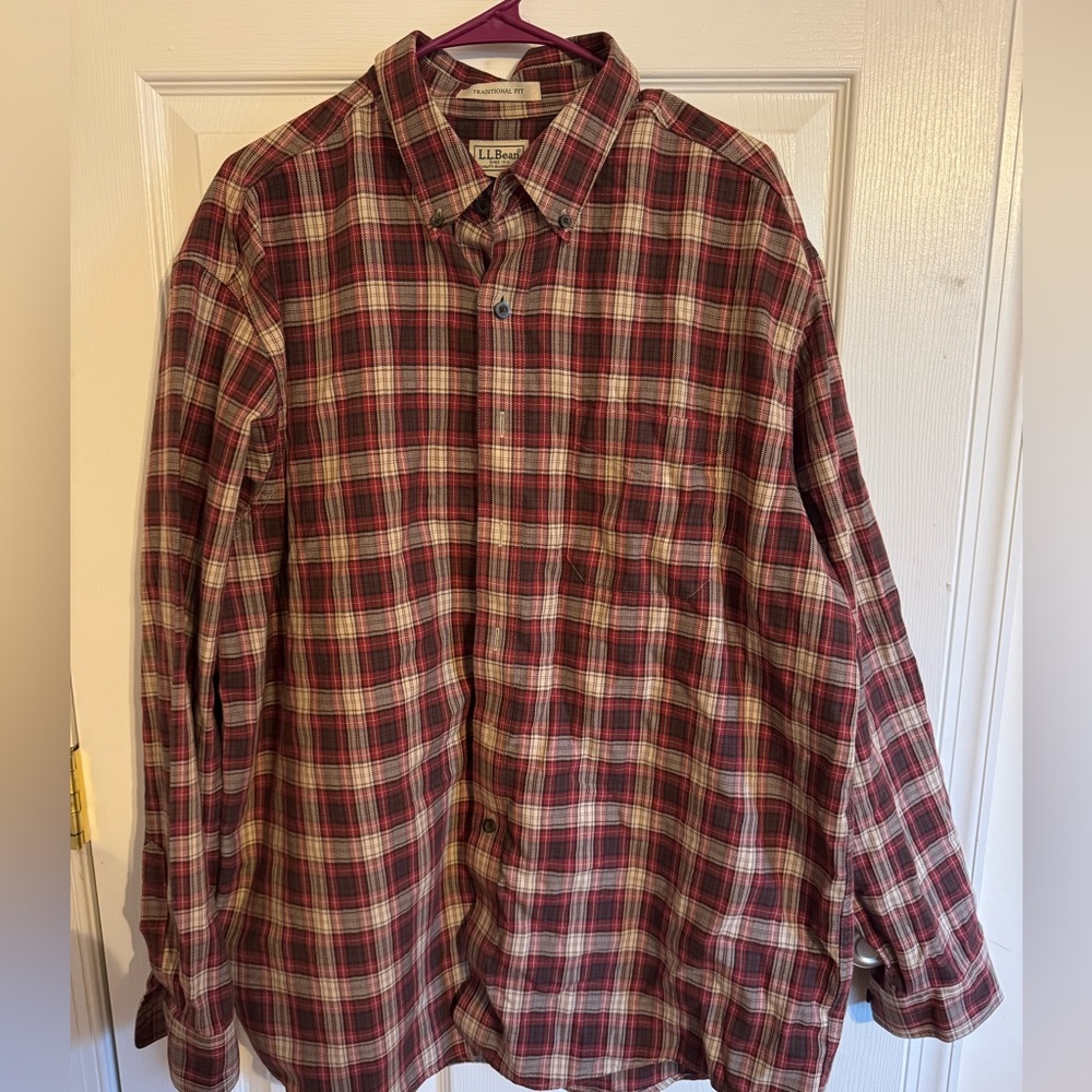 L.L. Bean Men's Plaid Shirt